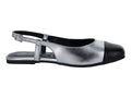 Zapatos Planos Luna Rosa Plata y Negro para Mujer