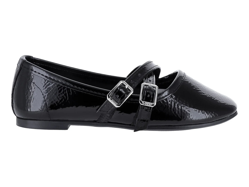 Zapatos 4EVER de Charol Negro para Niña