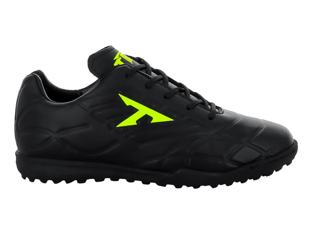 Tenis de Fútbol Leon Trucco Negro Amarillo Neón para Niño