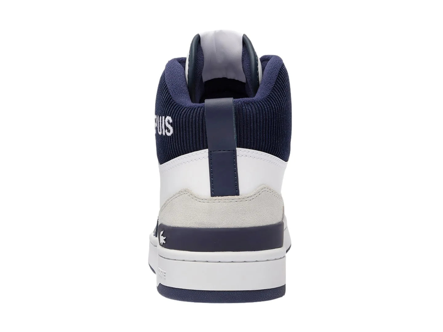 Tenis Lacoste L001 Mid Blanco y Azul Marino para Hombre
