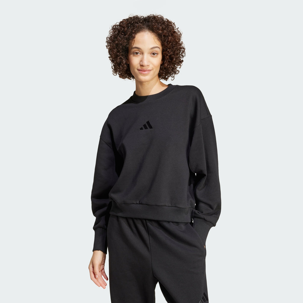 Women's adidas ALL SZN Fleece Loose Sweatshirt