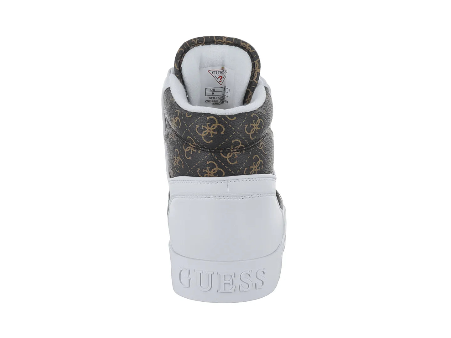 Tenis Guess Blanco y Marrón para Hombre