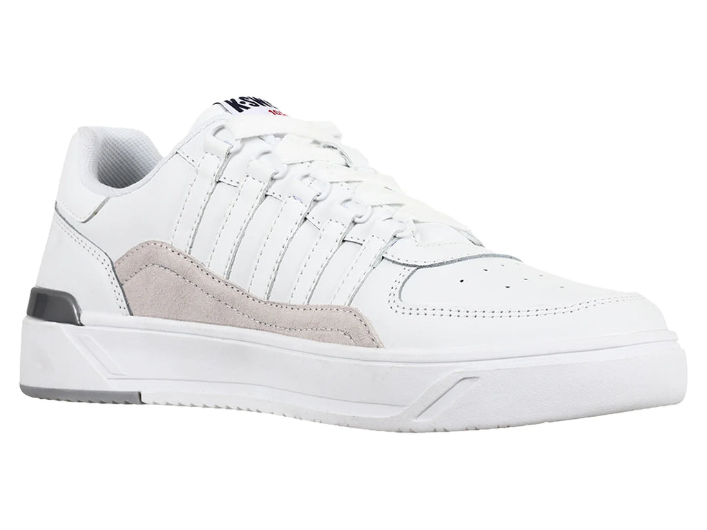 K SWISS Tenis Blanco y Gris para Hombre
