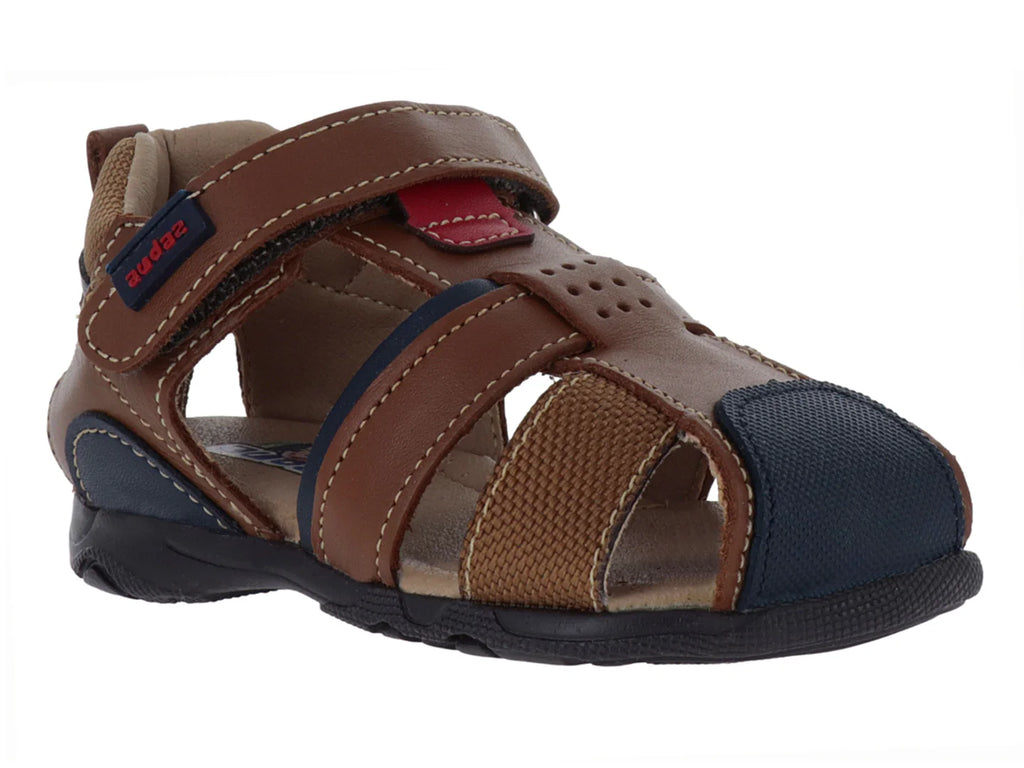 Sandalias Coqueta Café para Niño
