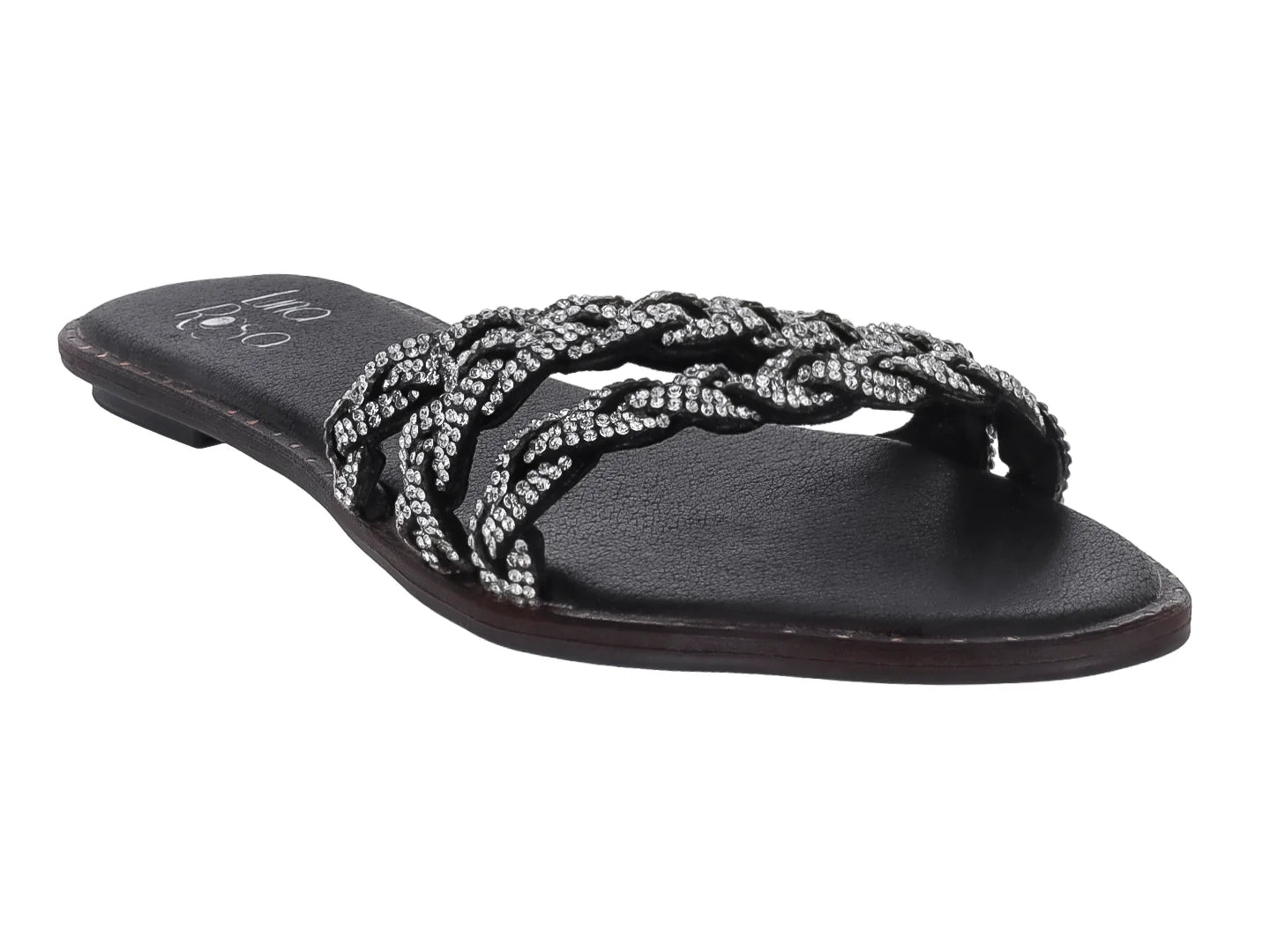 Sandalias Luna Rosa Negro para Mujer