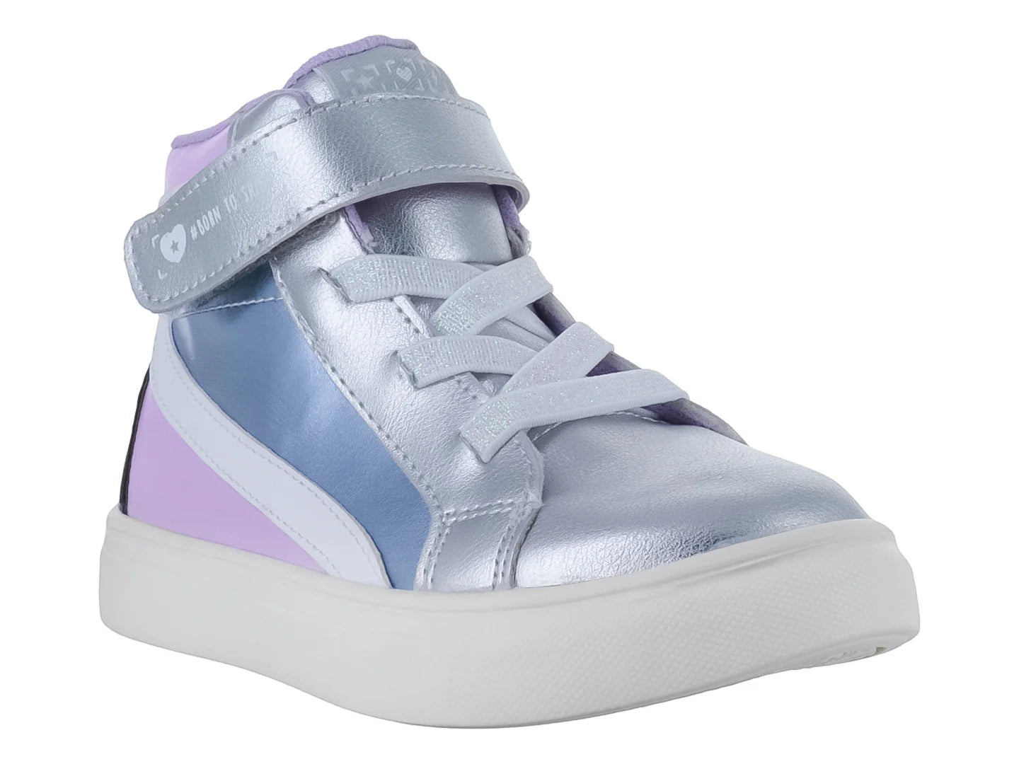 Tenis Tropicana Metálicos Plata para Niña