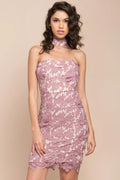 Ayla Lace Dress Blush