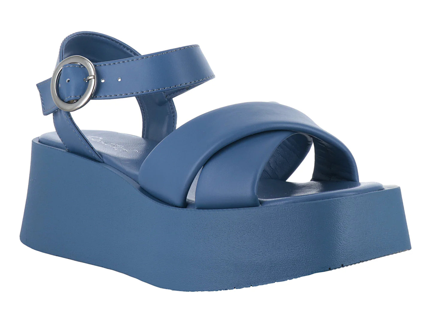 Sandalias Senties Plataforma Azul para Mujer