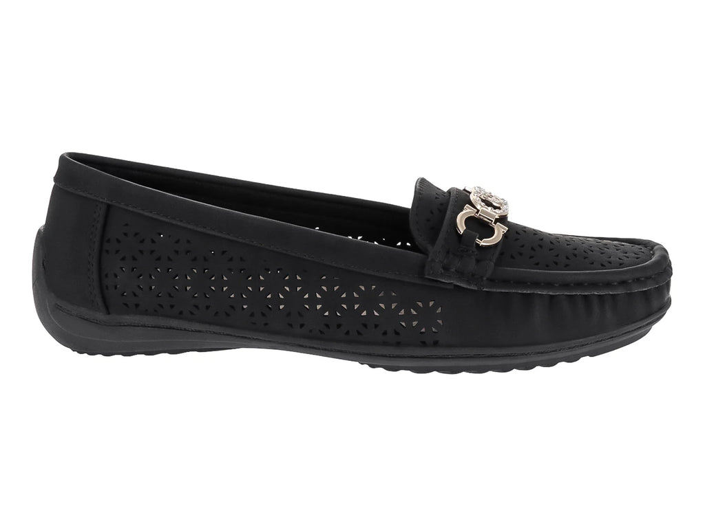 Mocasines ROZE Negro para Mujer