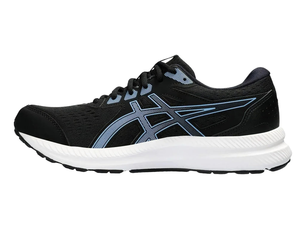 Tenis ASICS Gel Contend 8 Negro y Azul para Hombre