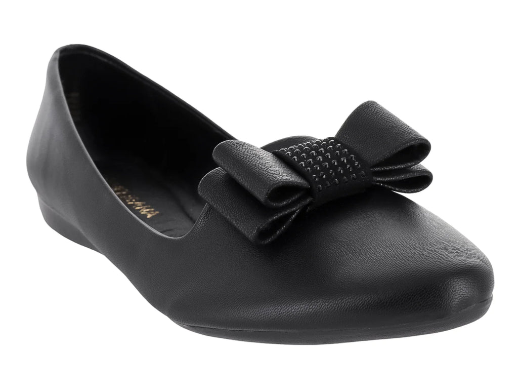 Zapatos Flats Ballerina MELIANA Negro para Mujer