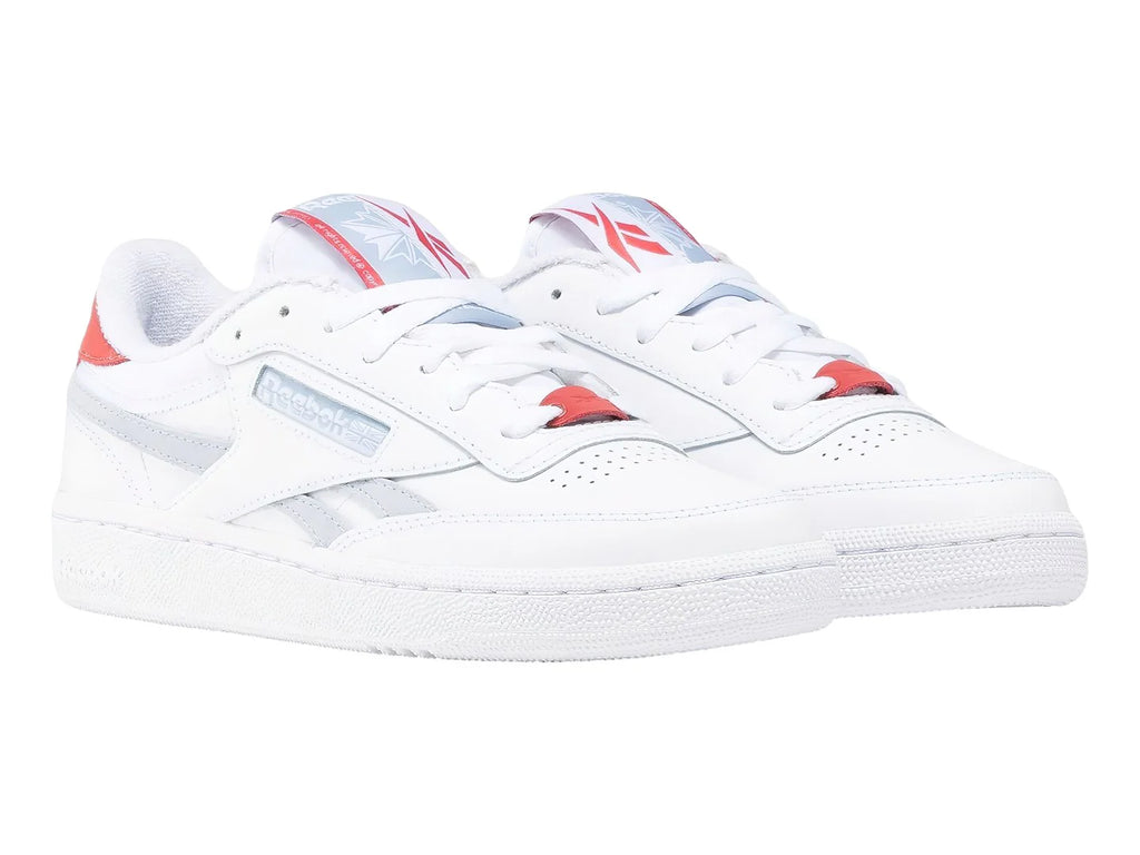 Tenis Reebok Club C Revenge Blanco y Azul para Mujer