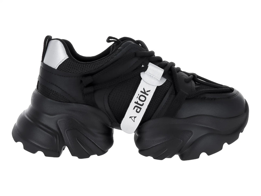 Tenis ATOK Chunky Negro para Mujer