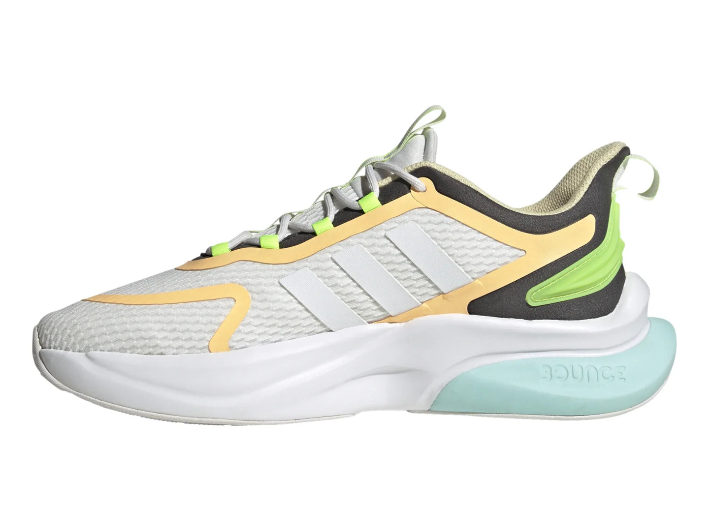 Tenis Adidas Alphabounce Blanco y Aqua para Hombre