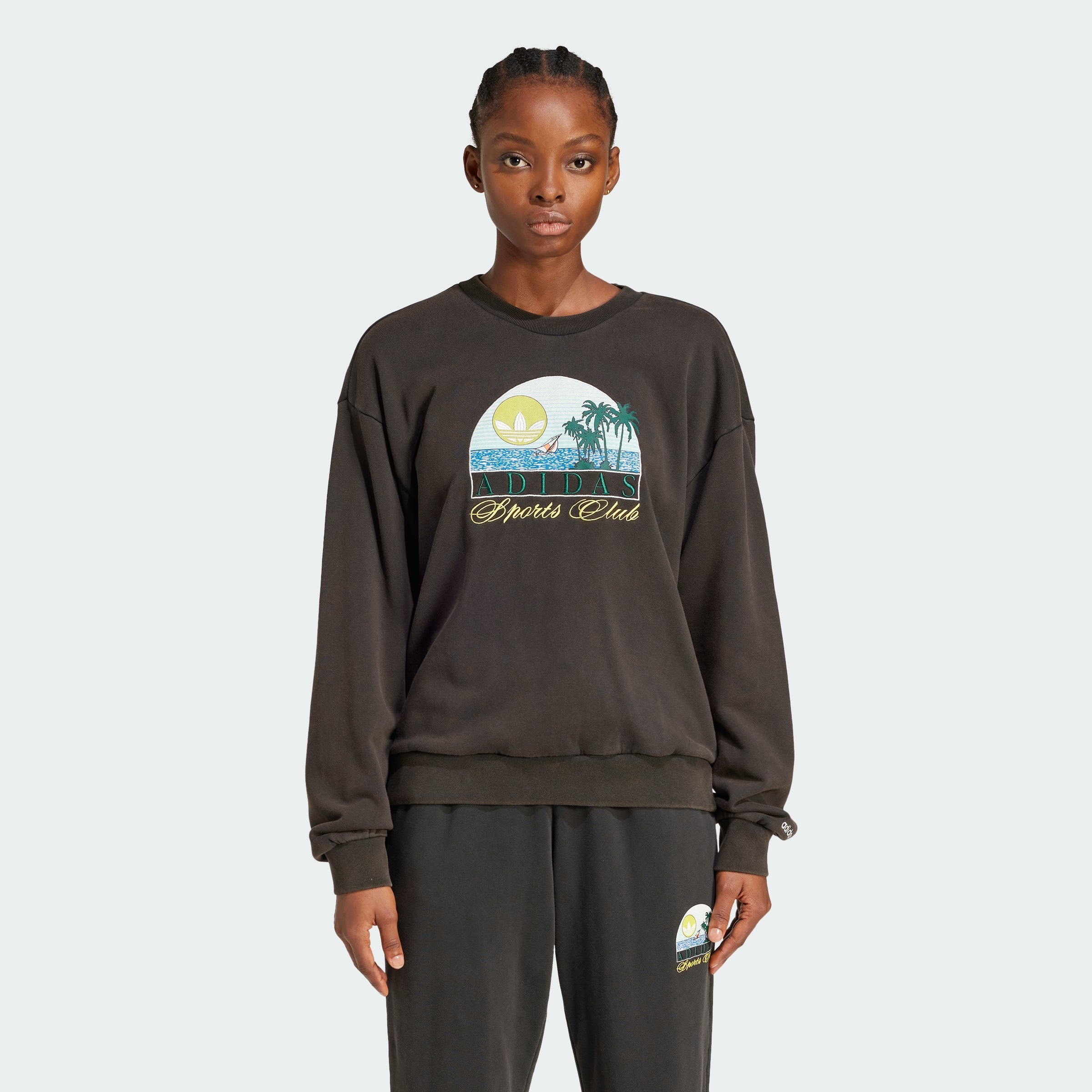 Women's adidas Trefoil Series Island Club Sweatshirt