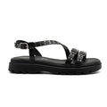 Sandalias Green Love Negro para Mujer