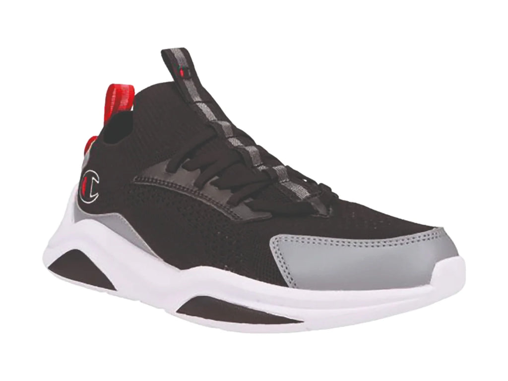 Tenis Champion Legend Lo Lace Negro y Gris para Hombre