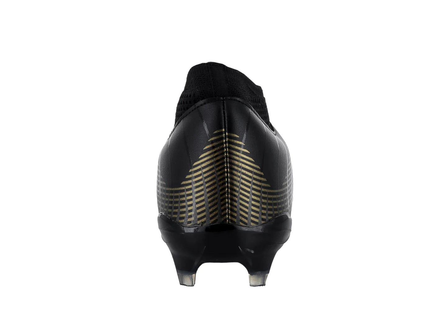 Tenis de Fútbol COURT Negro con Oro para Hombre