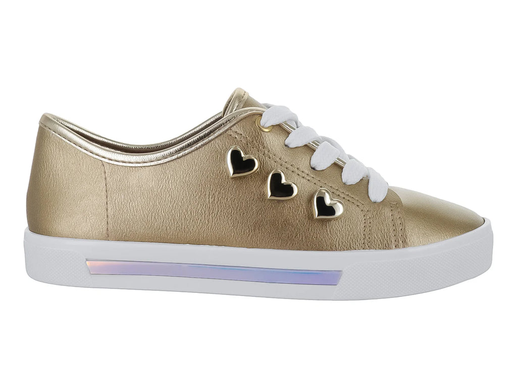 Tenis Molekinha Dorado para Niña