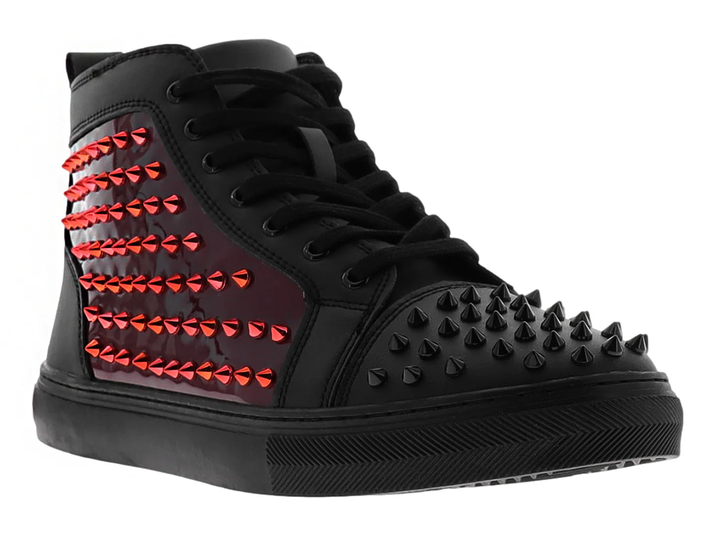 Tenis Platini Rojo y Negro para Hombre
