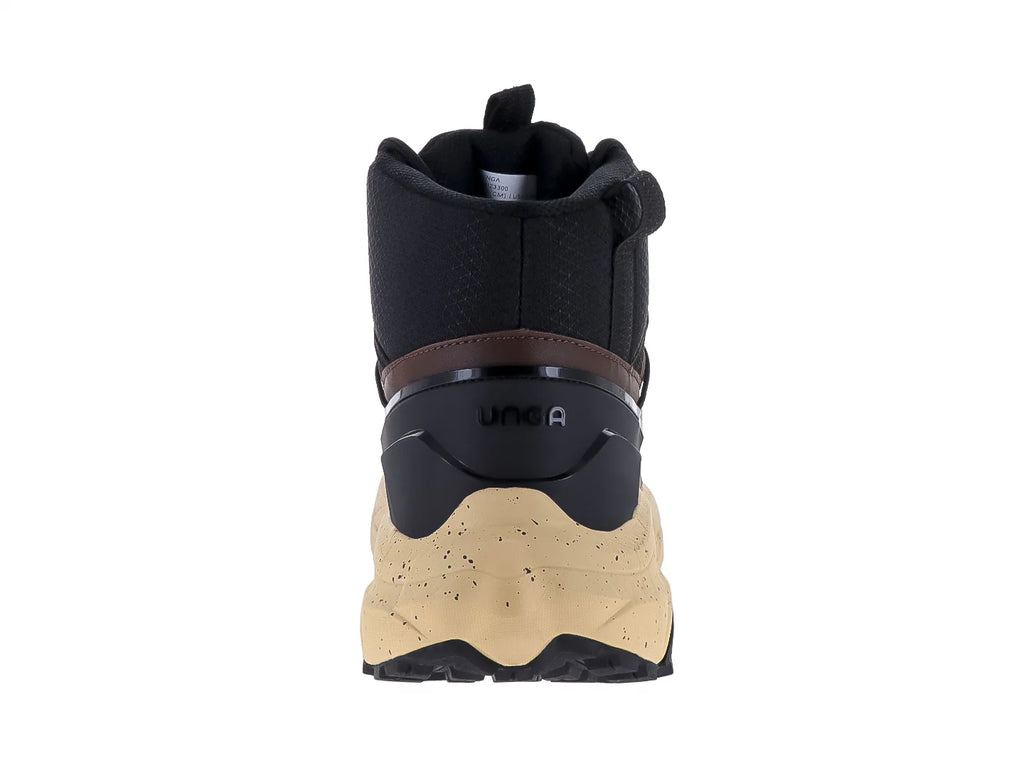 Botas Outdoor UNGA Café y Negro para Hombre