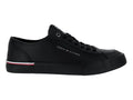 Tenis Tommy Hilfiger Corporate Vulc Leather Negro para Hombre