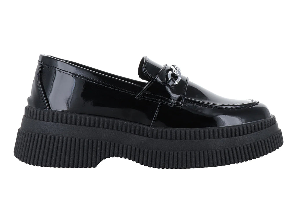 Mocasines MeliAna Charol Negro para Mujer
