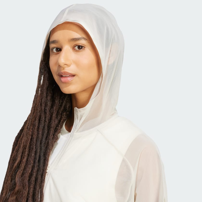 Women's adidas Soft Lux Mesh Full-Zip Hoodie