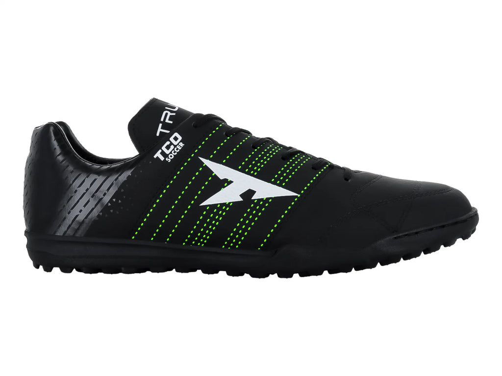Tenis de Fútbol Leon Trucco Negro y Verde para Hombre