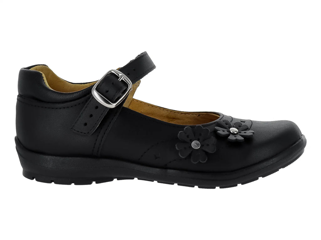 Zapatos de Piel Negros I M EXENTO para Niña