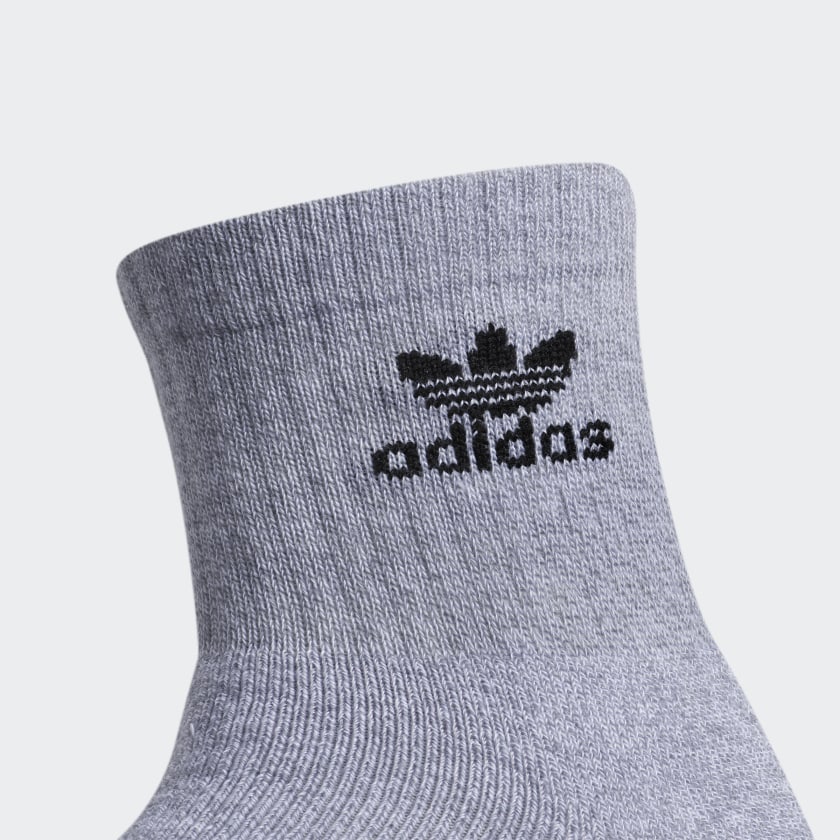 Trefoil Quarter Socks 6 Pairs