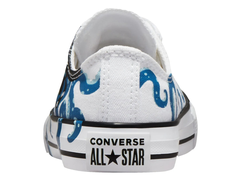 Tenis Converse Chuck Taylor All Star Blanco y Azul para Niño