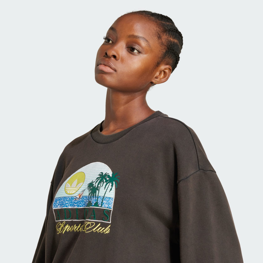 Women's adidas Trefoil Series Island Club Sweatshirt