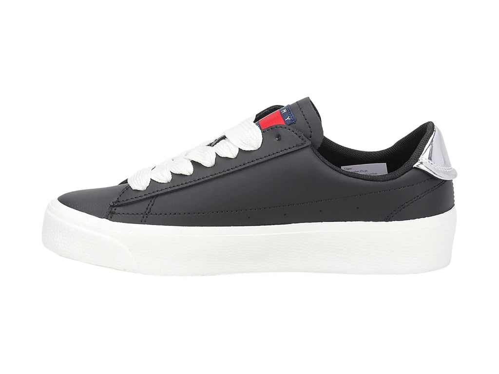 Tenis Tommy Hilfiger Negros de Plataforma para Mujer
