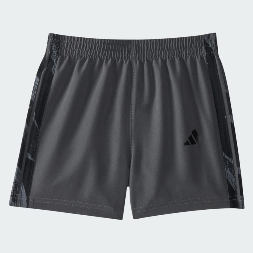 Kids' adidas Two-Piece Short Sleeve Tee and Camo 3-Stripes Woven Shorts Set