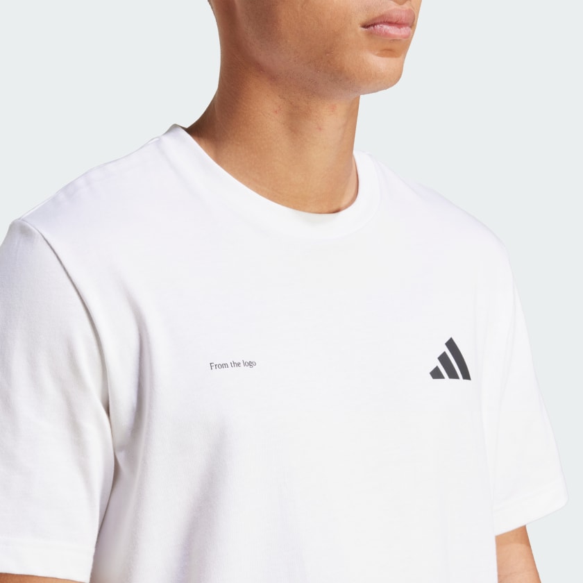 Men's adidas Lens Power Of Three Hoop Graphic Tee