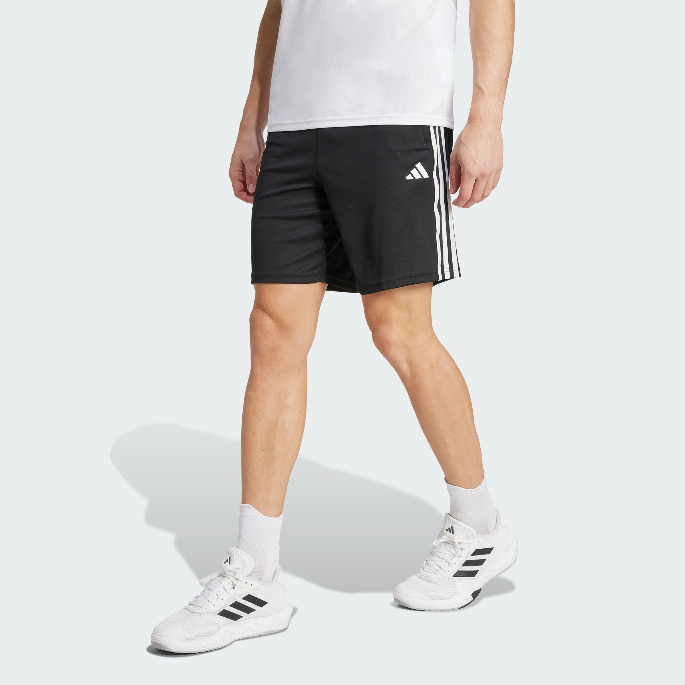 Men's adidas Train Essentials Piqué 3-Stripes Training Shorts
