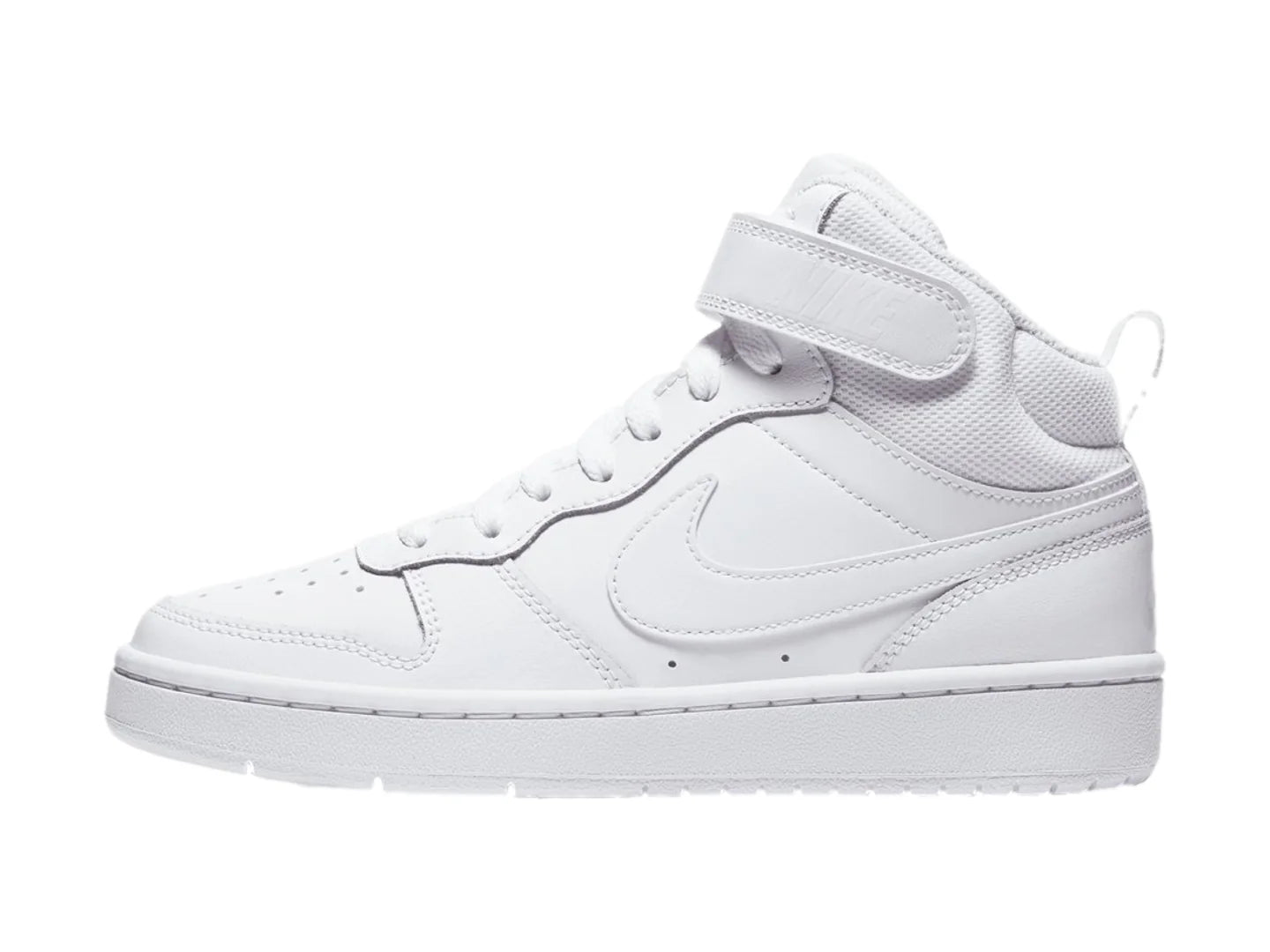 Tenis Nike Court Borough Mid 2 Blanco para Niño