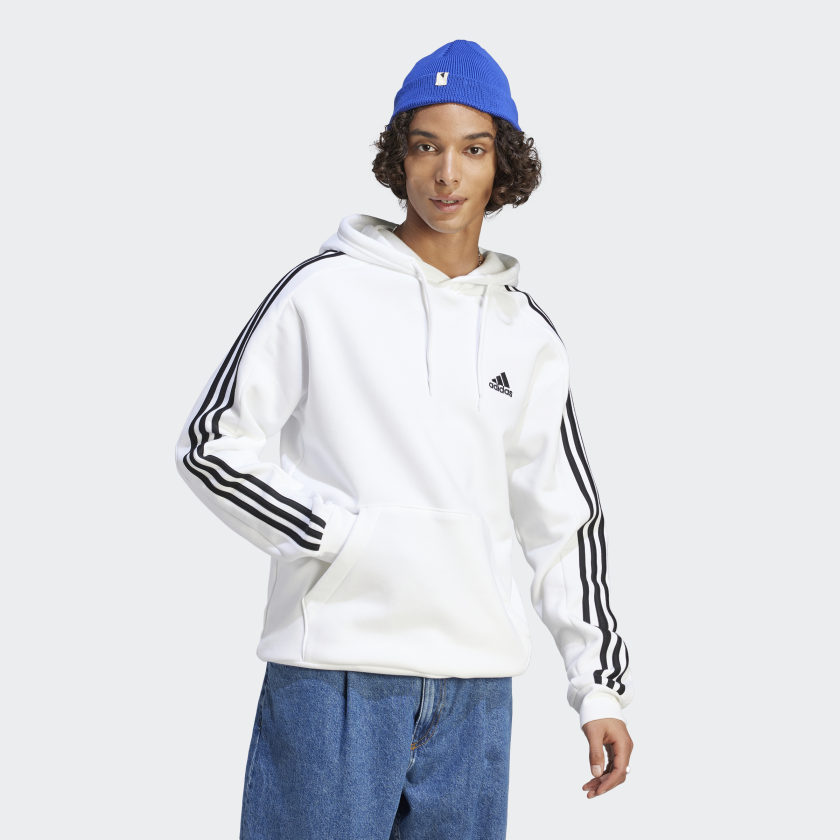 Men's adidas Essentials Fleece 3-Stripes Hoodie