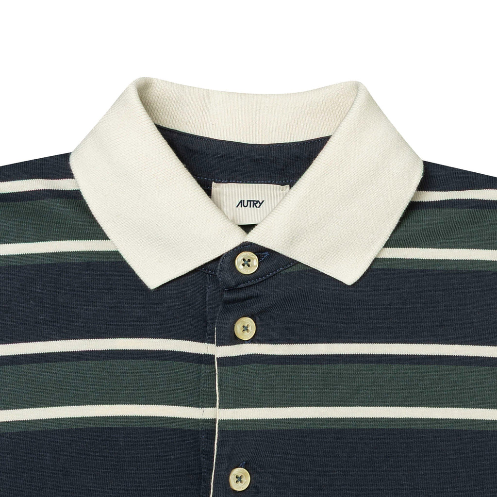 Autry Striped Polo Jersey