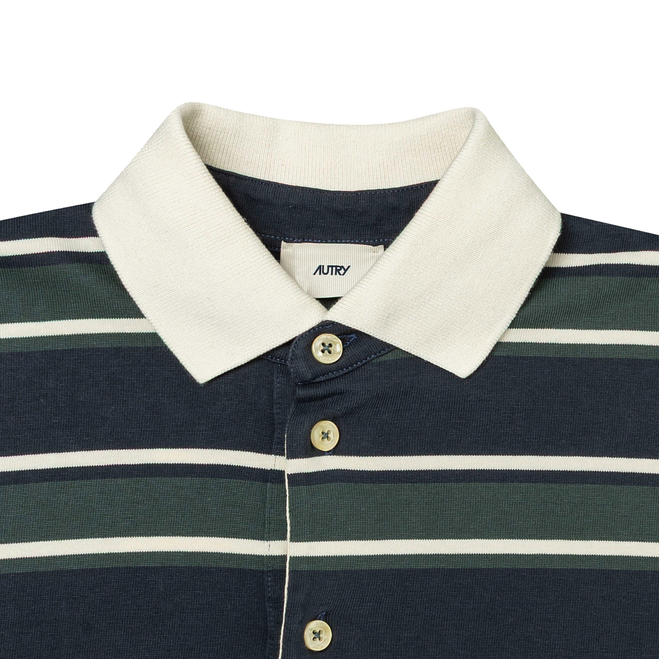 Autry Striped Polo Jersey
