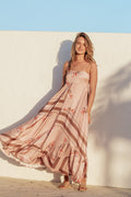 Elanor Maxi Dress - Pink Cocoa