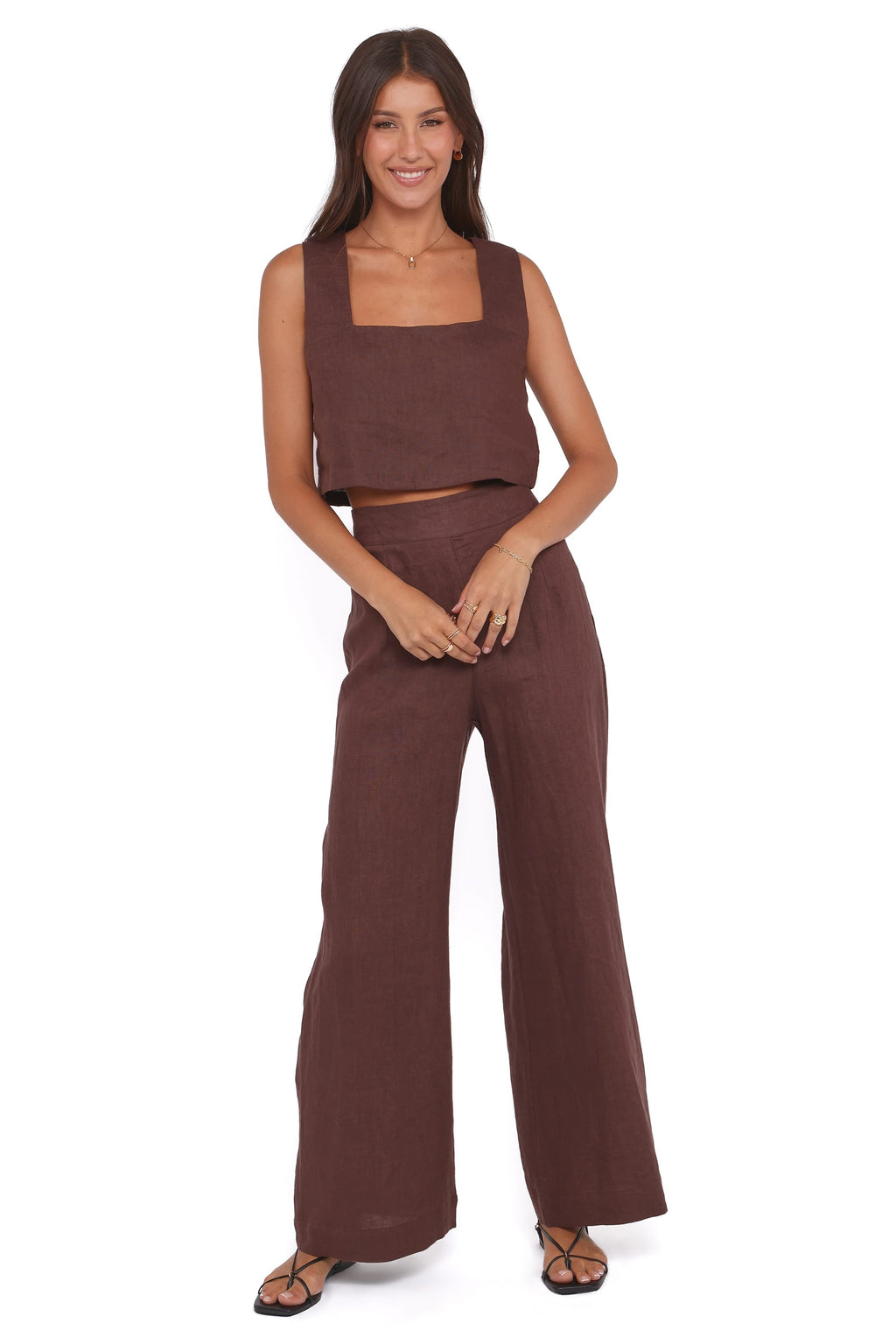 Devlin Top - Brown