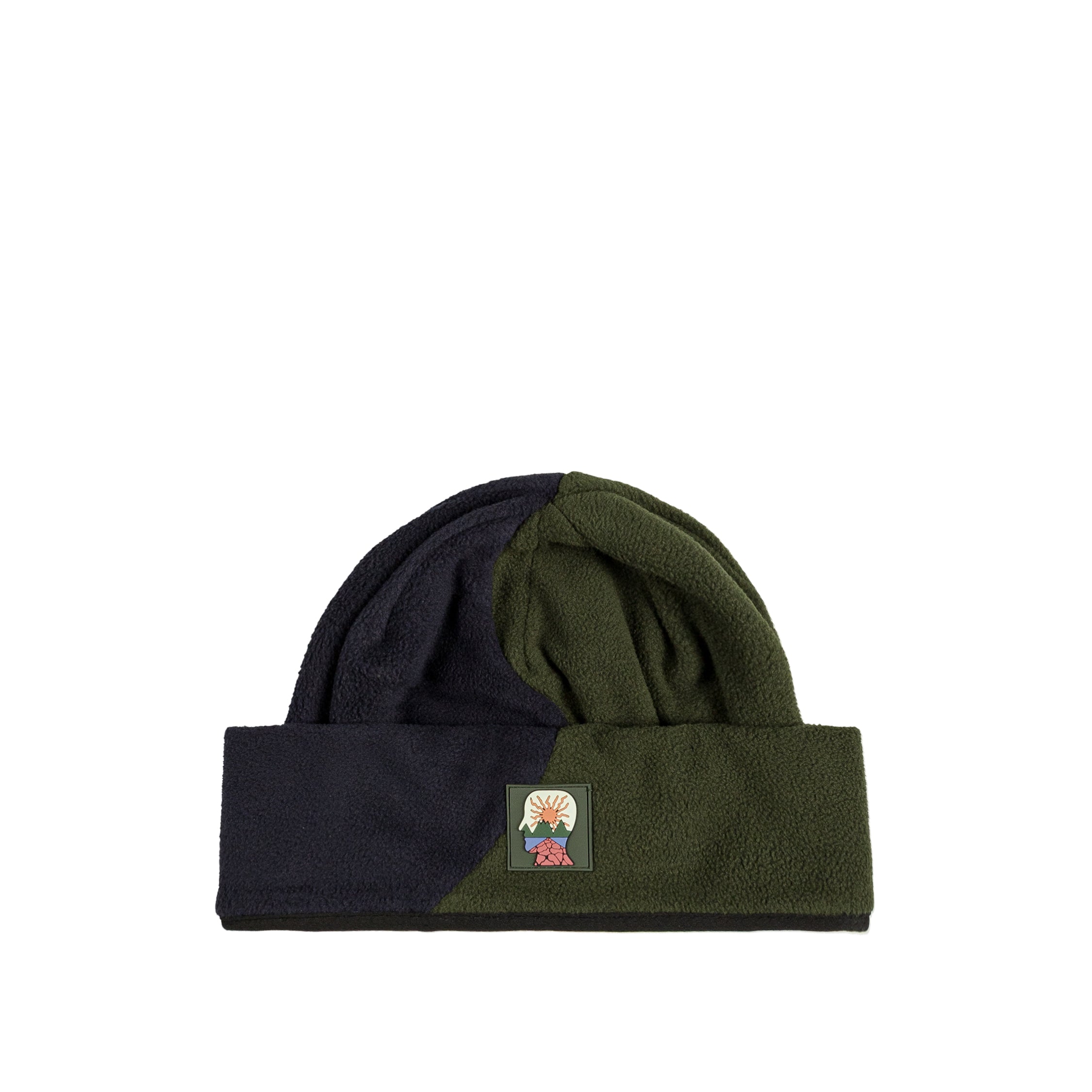 Brain Dead Organic Panel Polar Fleece Beanie
