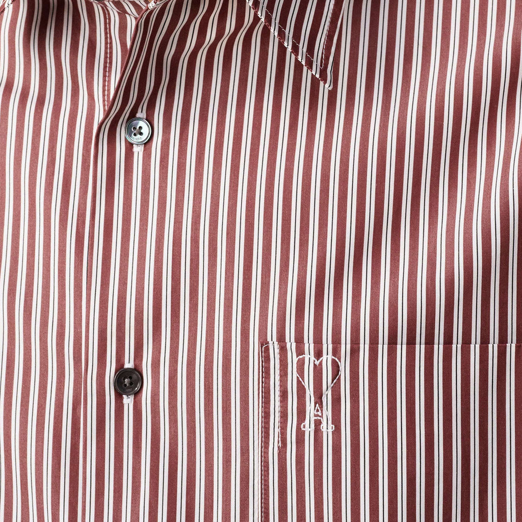 AMI Paris Embossed Ami De Coeur Boxy Shirt
